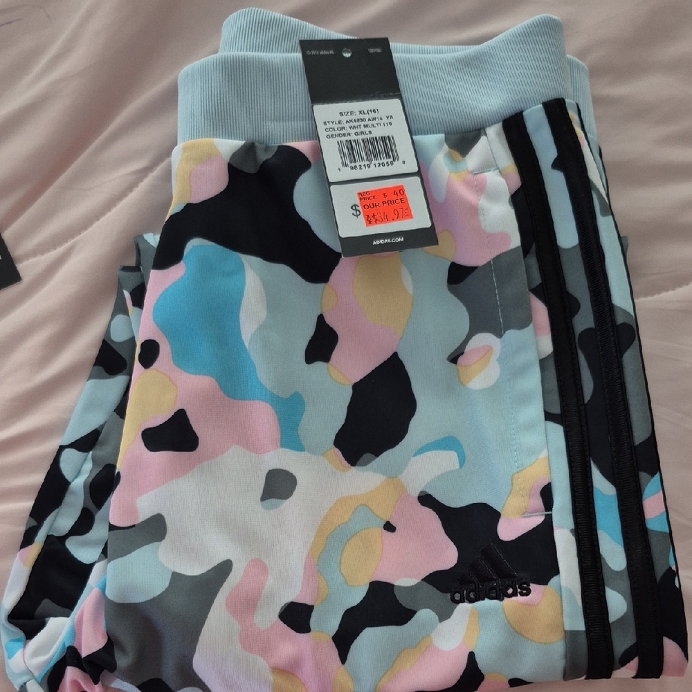 Adidas Pastel Camouflage Track Pants